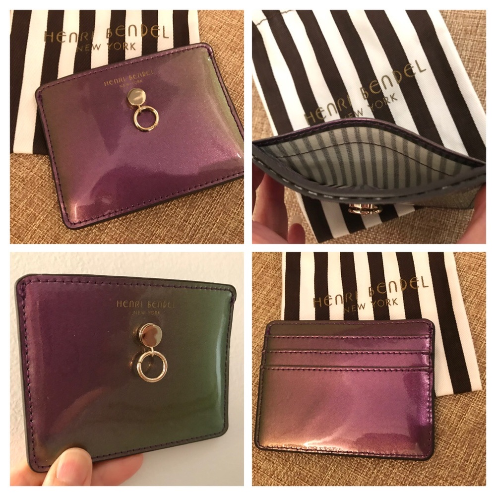 HENRI BENDEL Petrol Card Case